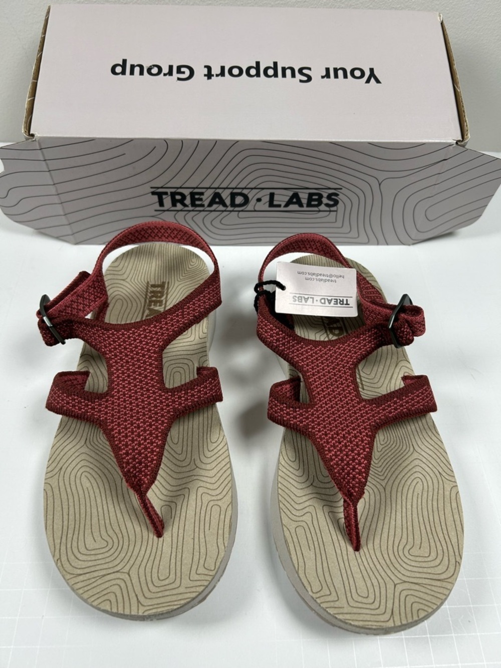 Tread Labs Women’s Albion Sport Outdoor Hiking Active Sandals in Strawberry